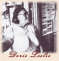 Historic portrait of Doris Leslie